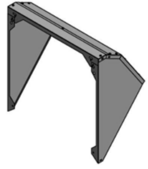 Single Fan Front Snowhood Assy.