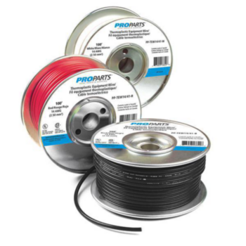 Wire, Thermoplastic, White, 100 ft LG, 14 gauge THK