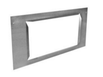 Duct Box, Air Handler Return Filter, 17.625 in WD, 21 in HT