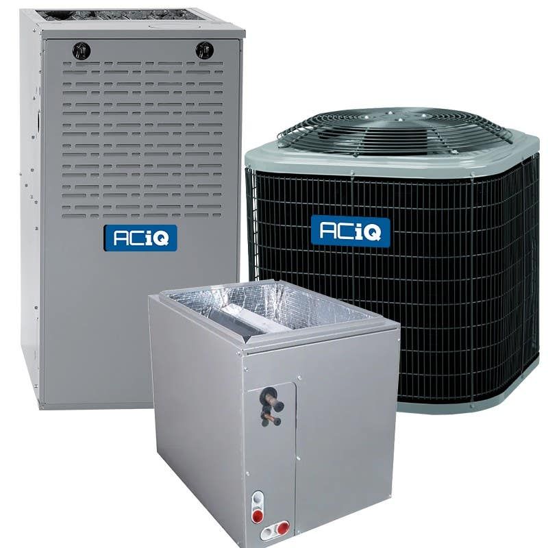 ACIQ 3.5 Ton 13.4 SEER2 80% 140,000 BTU Furnace & AC System - R454B Multi-Positional