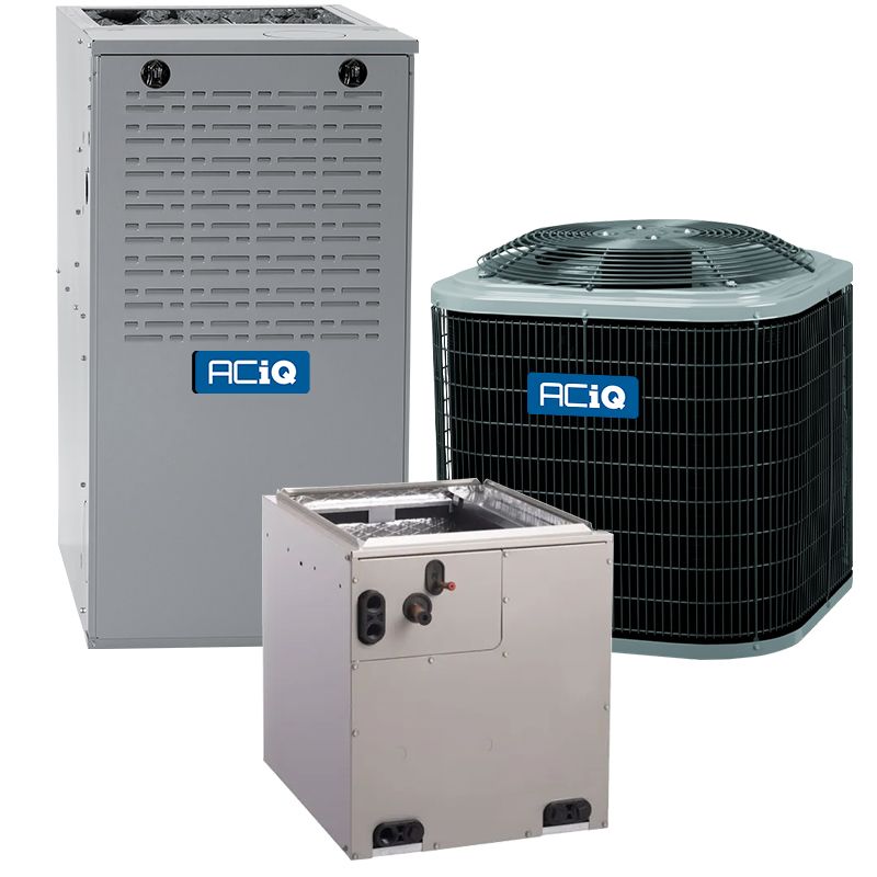 ACIQ 2.5 Ton 15.5 SEER2 80% 40,000 BTU Furnace & AC System - R454B Multi-Positional