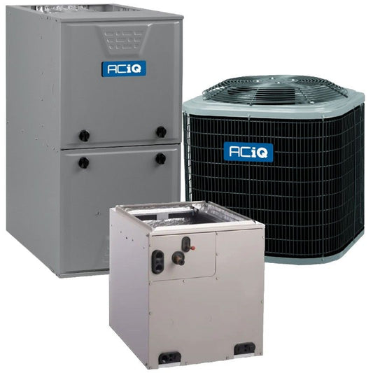 ACIQ 3 Ton 13.4 SEER2 97% 80,000 BTU Furnace & AC System - R454B Multi-Positional