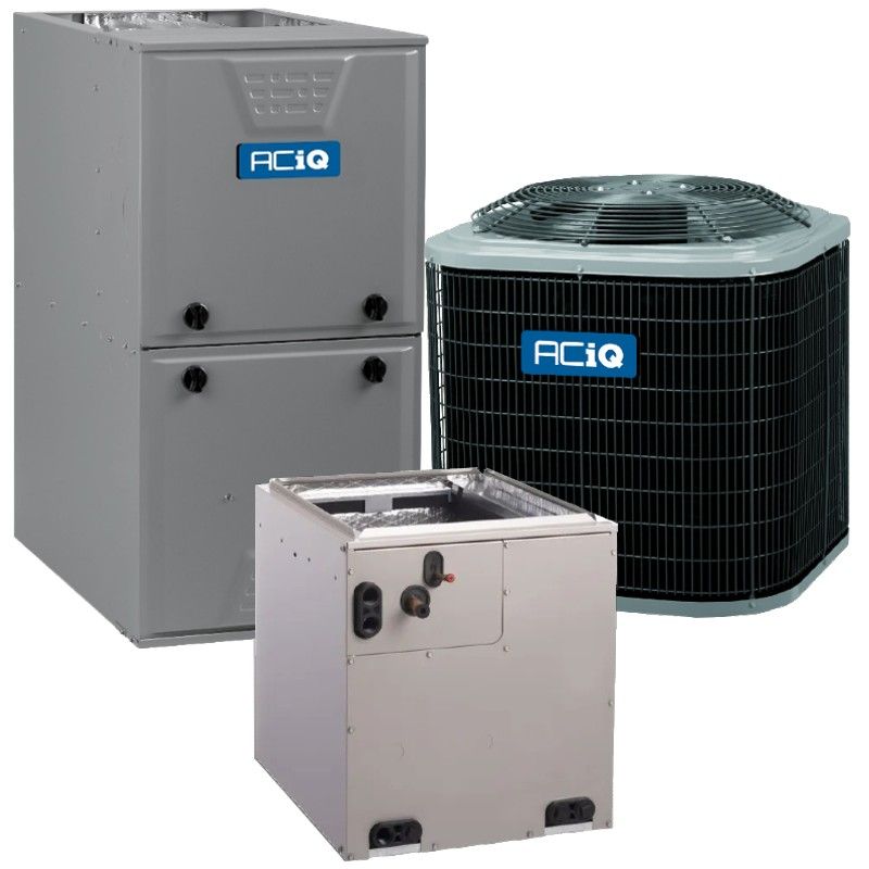 ACIQ 3 Ton 15.2 SEER2 96% 60,000 BTU Furnace & AC System - R454B Multi-Positional