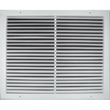 Fixed Bar Grill, Return Air, 24 in WD, 20 in HT, Alum
