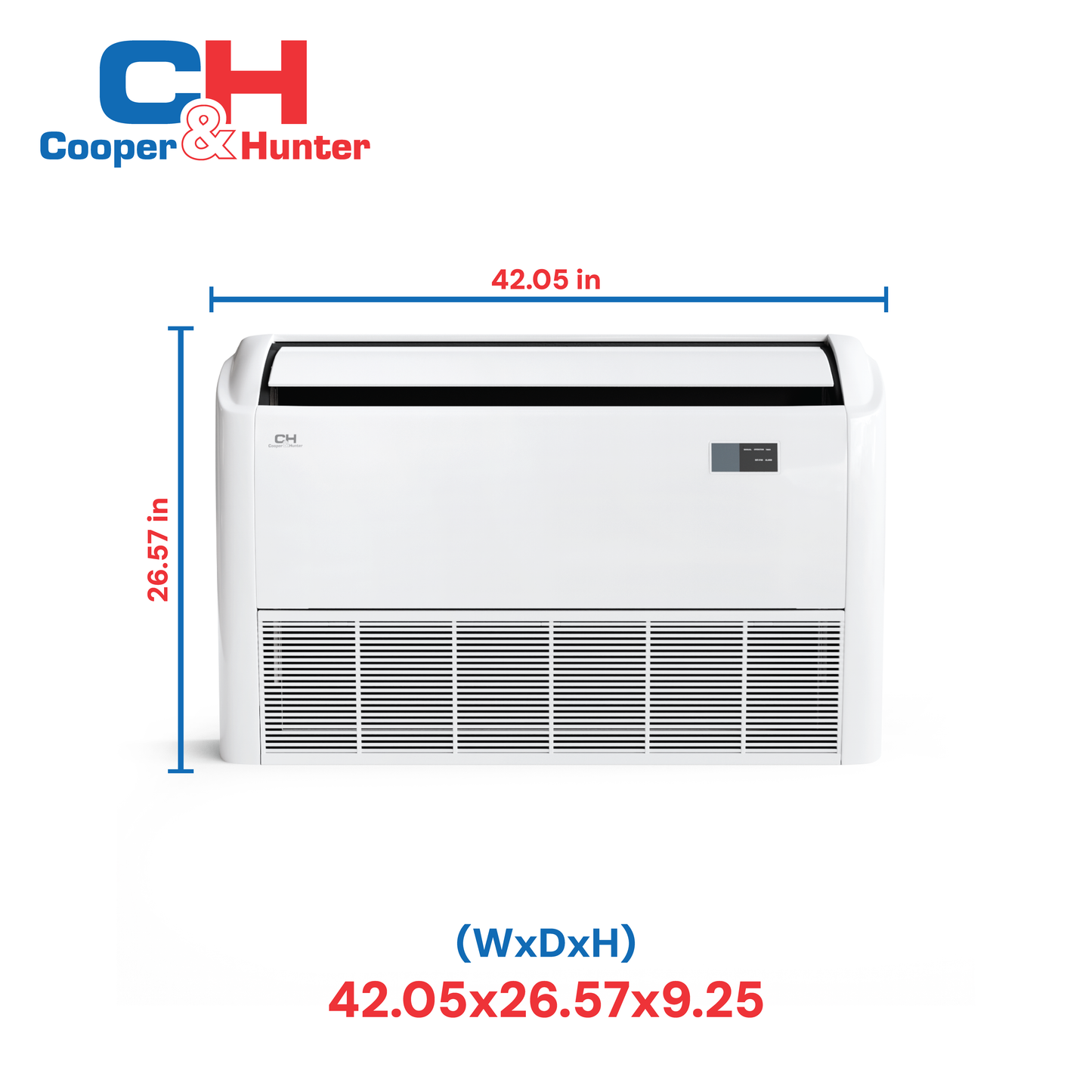 Cooper&Hunter 24,000 BTU Hyper Single Zone Universal Floor/Ceiling Minisplit Heat Pump System R454B 230V