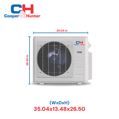 Cooper&Hunter 18,000 BTU Olivia Hyper Single Zone Wall Mount Minisplit Heat Pump System R454B 230V
