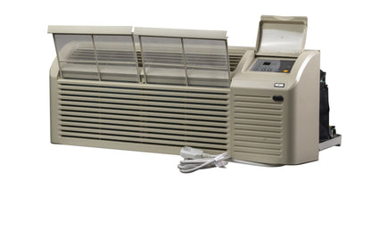 ACIQ 15,000 BTU Inverter PTAC Heat Pump Air Conditioner Unit with 3.5KW Electric Heater | R32