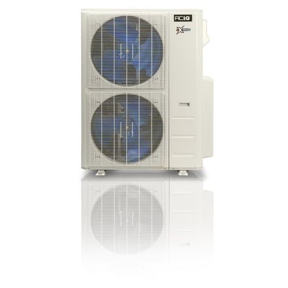 ACIQ Extreme Series 3-Zone Ductless Mini Split AC & Heat Pump 48000 BTU (12K+18K+24K), Wall Mount Units, 230V