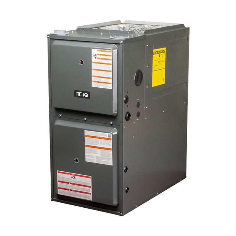 ACIQ 2.5 Ton 13.4 SEER2 96% AFUE 80,000 BTU Gas Furnace and R32 Air Conditioner System - Upflow