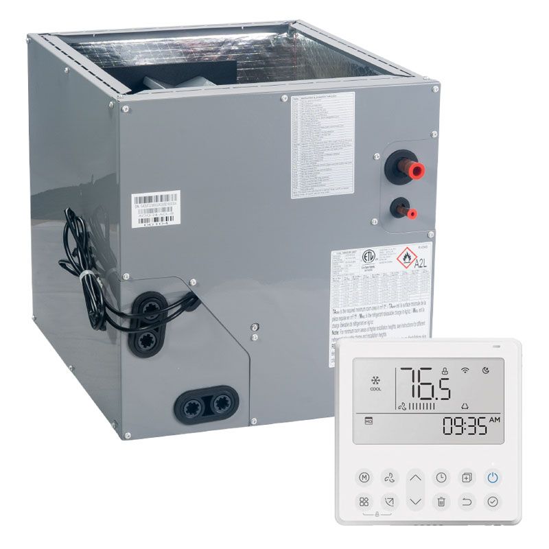 ACiQ 3 Ton 14.3 SEER2 High Efficiency Central Heat Pump with 21" Multi-Positional Cased Coil | Inverter - R454B