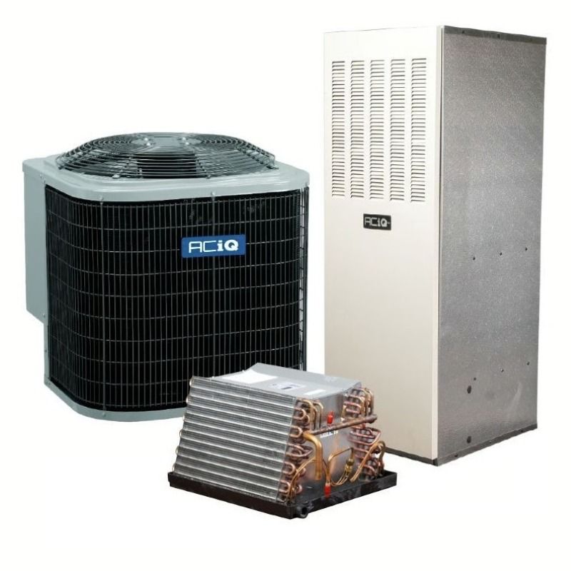 ACIQ 2.5 Ton 14.3 SEER2 10KW Mobile Home Air Conditioner & Electric Furnace System| R454B