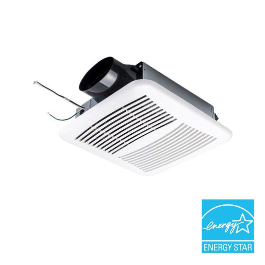 ACIQ 80 CFM 0.7 Sones ACiQ SlimLine Bathroom Exhaust Fan