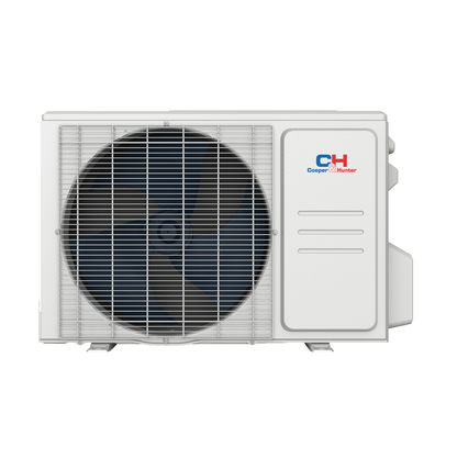Cooper&Hunter 2-Zone Ducted Mini Split AC & Heat Pump 18000 BTU (9K+9K), Slim Duct Units, 230V