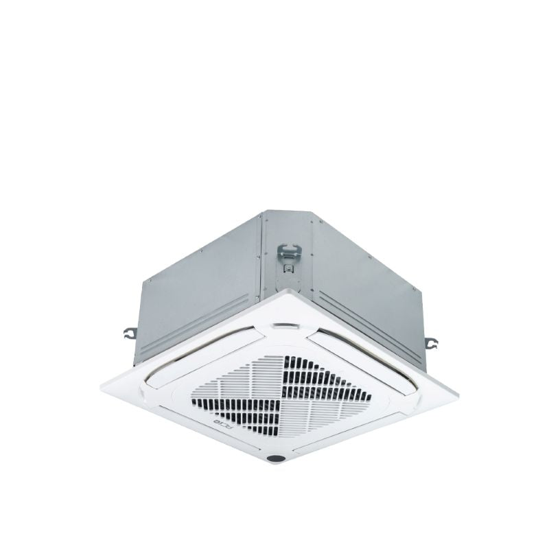 ACIQ 2-Zone Ductless Mini Split AC & Heat Pump 27000 BTU (12K+12K), Ceiling Cassettes Units, 230V