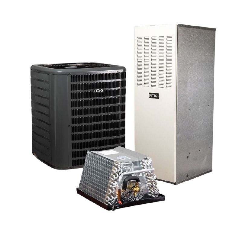 ACIQ 2.5 Ton 14.3 SEER2 10KW Mobile Home Heat Pump & Electric Furnace System - R32