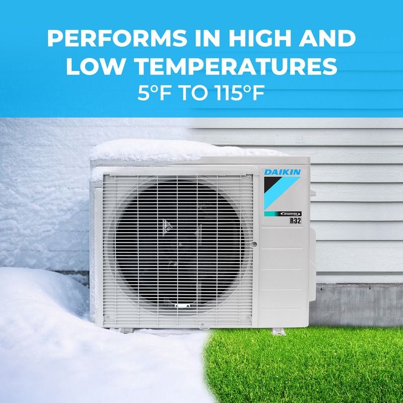 Daikin 24,000 BTU Entra 18 SEER2 Single Zone Wall Mount Mini Split Heat Pump System - R32 | 230V