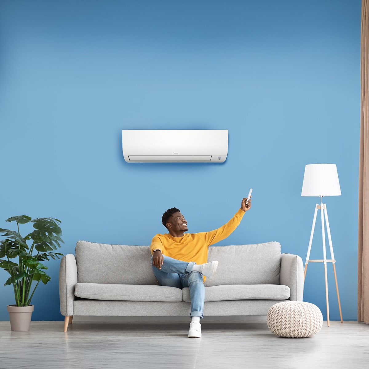 Daikin 9,000 BTU Oterra 20 SEER2 Single Zone Wall Mount Mini Split Heat Pump System - R32 | 115V