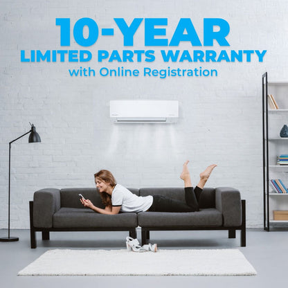 Daikin 9,000 BTU Oterra 20 SEER2 Single Zone Wall Mount Mini Split Heat Pump System - R32 | 115V