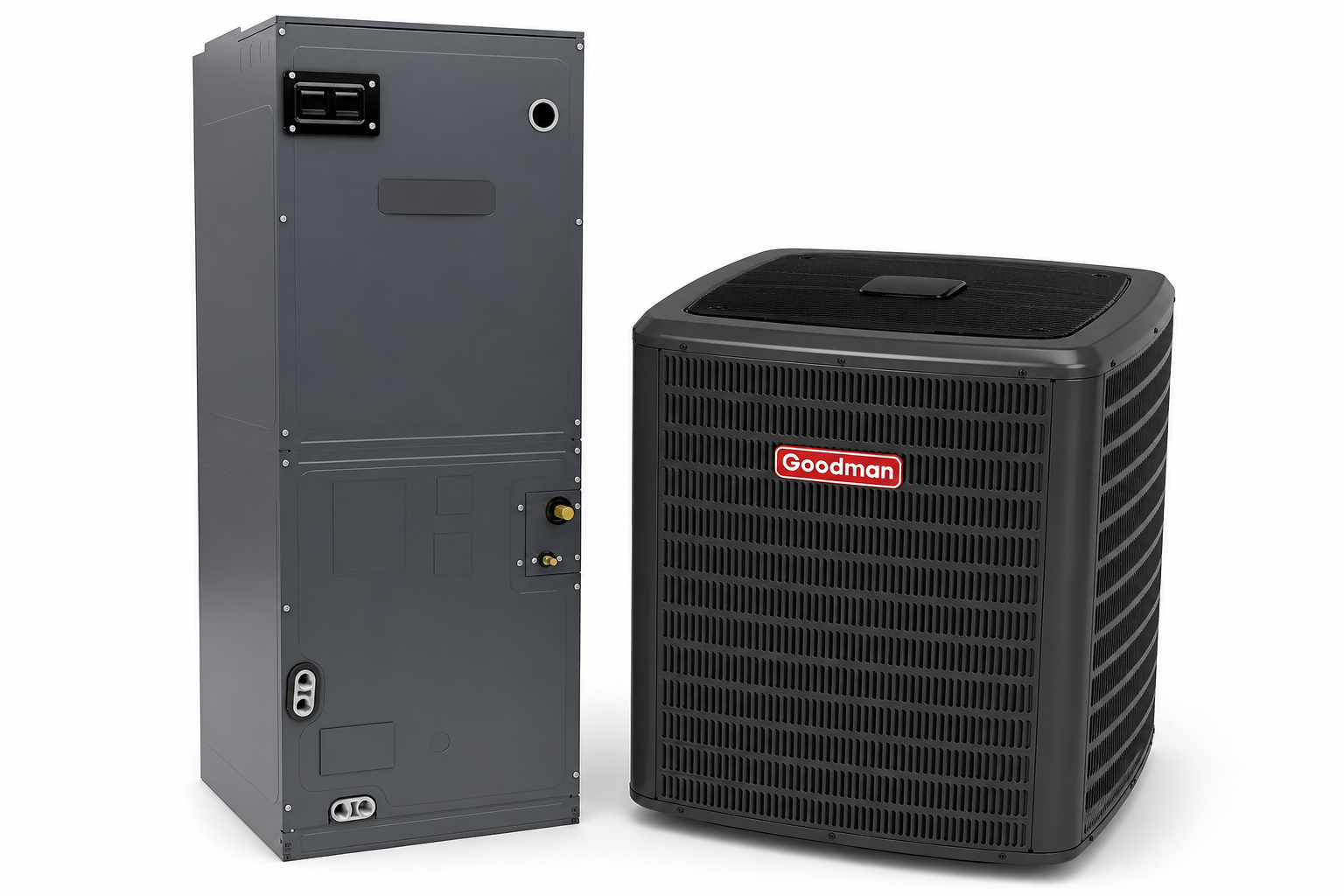Goodman 3 Ton 17.0 SEER2 R32 Air Conditioner Split System - Multi-Posi ...