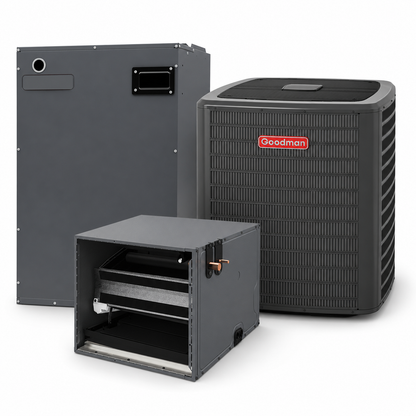 Goodman 3 Ton 15.0 SEER2  Electric Furnace and Air Conditioner System - Horizontal - 30"