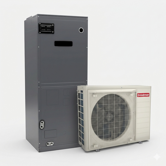 Goodman 1.5 Ton 18.5 SEER2 R32 Air Conditioner Split System - Multi-Positional