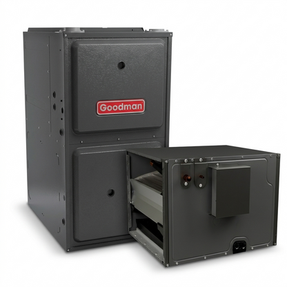 Goodman 2.5 Ton 97% AFUE Furnace and Coil System - R32 - Upflow/Horizontal