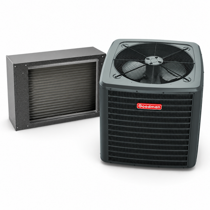 Goodman 2.5 Ton 14.3 SEER2 Central Air Conditioner Split with 39' inch Horizontal Cased Coil- R32