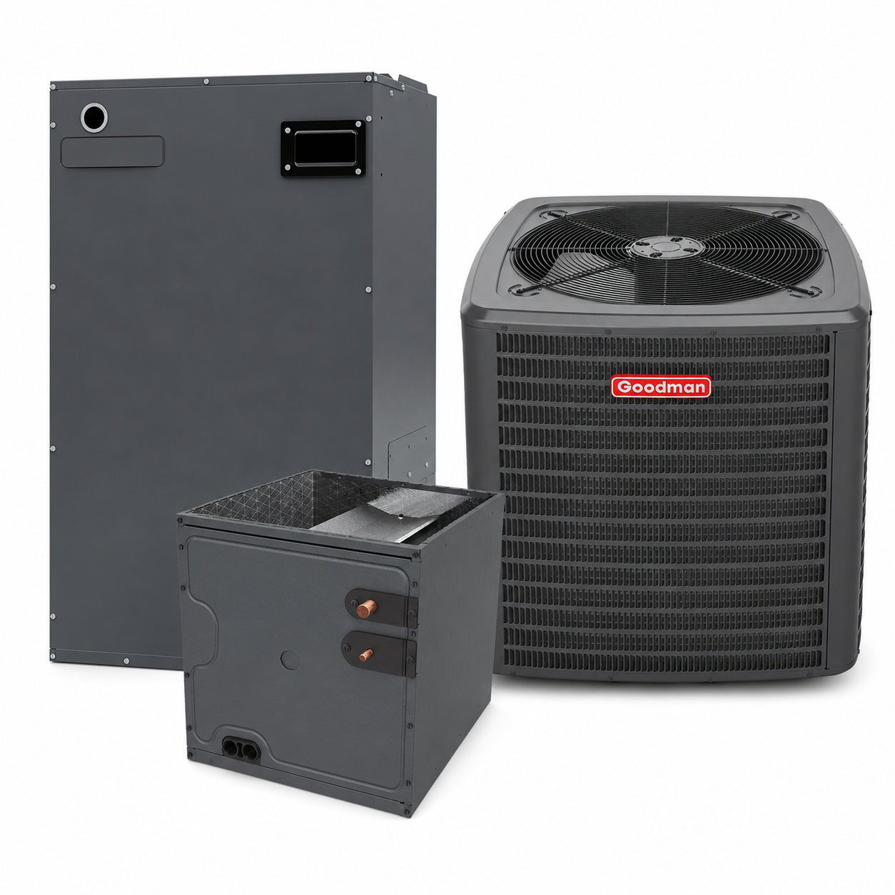 Goodman 3 Ton 14.3 SEER2  Electric Furnace and Air Conditioner System - Upflow/Downflow - 21"