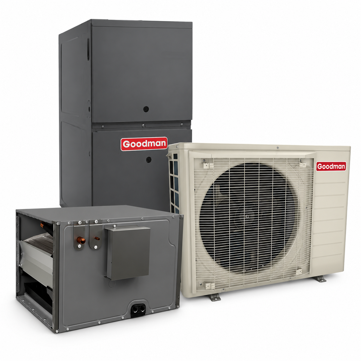 AC + Furnace - 80,000 BTU - 2.5 Ton