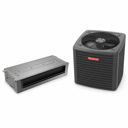 Goodman 2 Ton 14.0 SEER2 R32 Air Conditioner Split System w/ 5kW Heat - R454B Inverter - Ceiling-Mounted