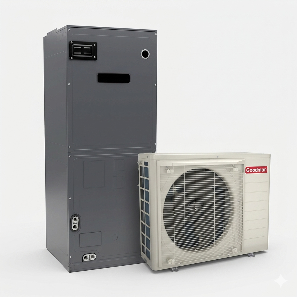 Goodman 2 Ton 18.0 SEER2 R32 Air Conditioner Split System - Multi-Positional