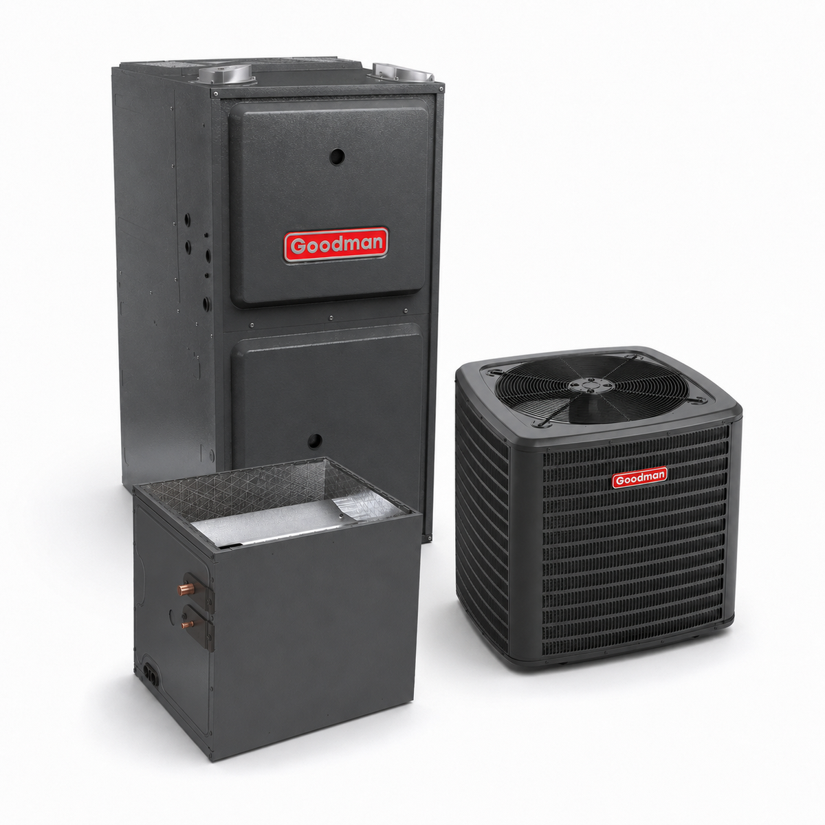 AC + Furnace - 60,000 BTU - 1.5 Ton
