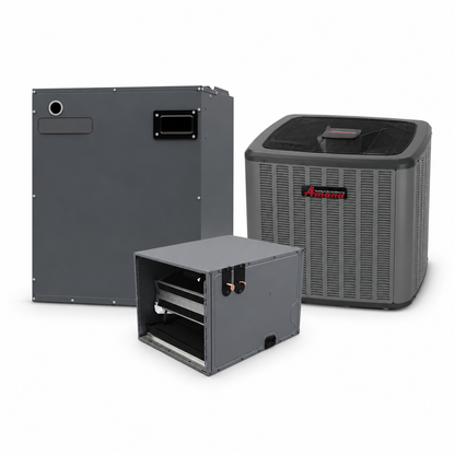 Goodman 3 Ton 16.7 SEER2  Electric Furnace and Heat Pump System - Horizontal - 30"