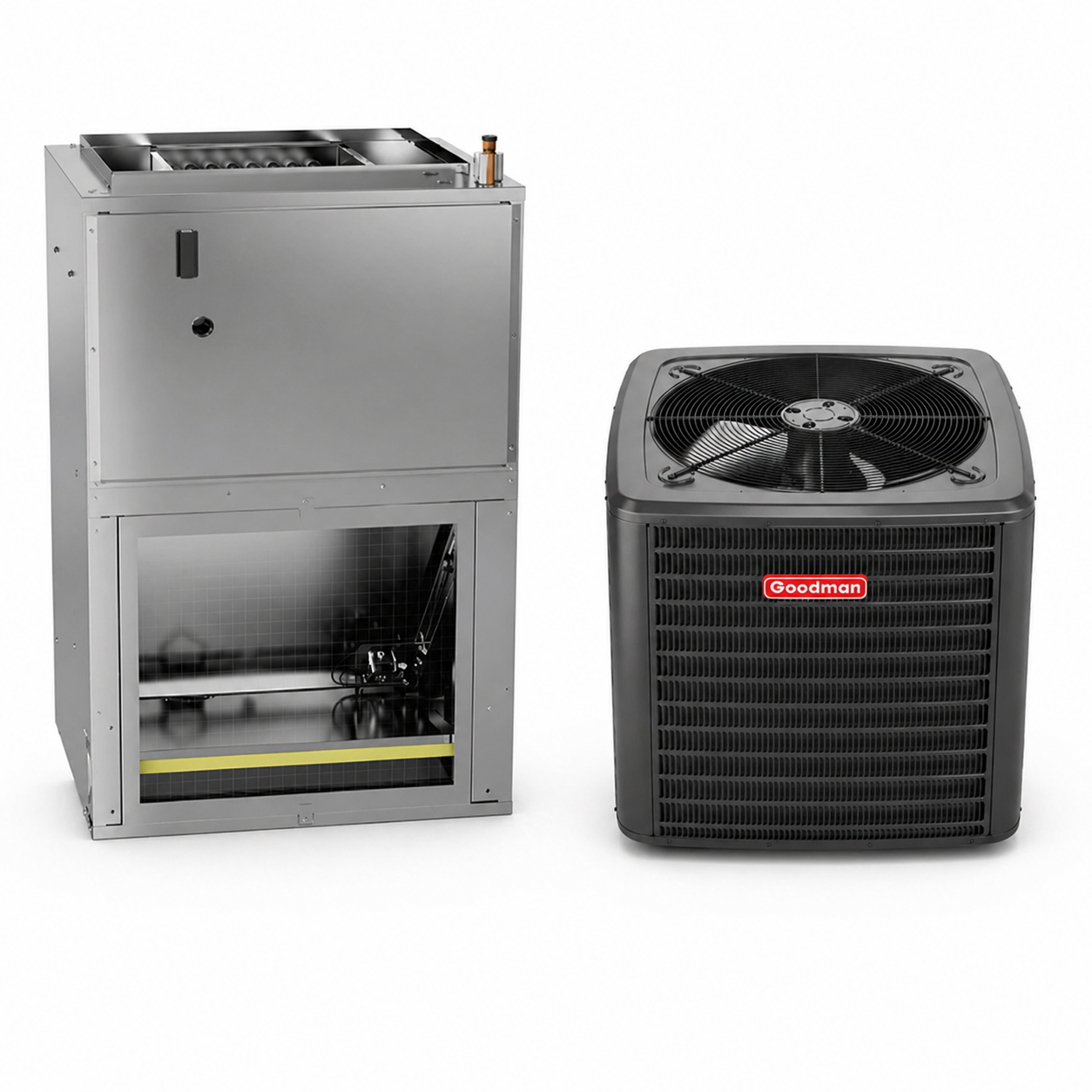 Goodman 2.5 Ton 15.2 SEER2 R32 Air Conditioner Split System w/ 5kW Heat - Wall Mounted