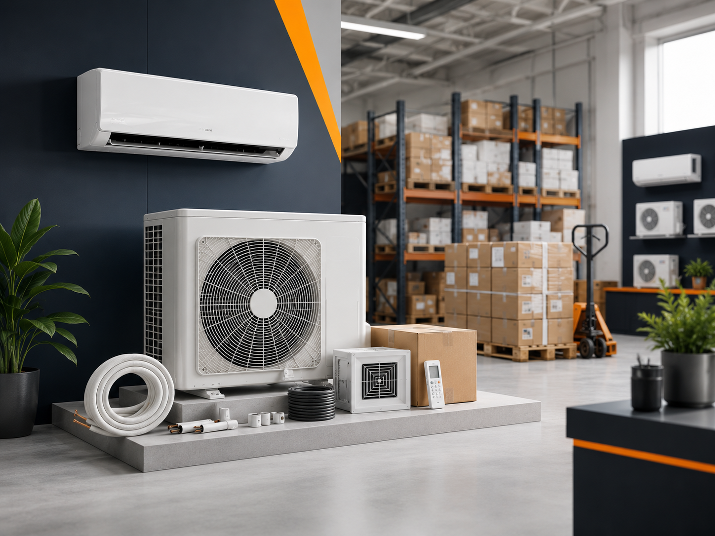 HVAC Supplies warehouse and online fulfillment