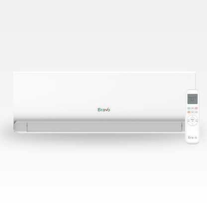Bravo Milano 5-Zone Ductless Mini Split AC & Heat Pump -- 42000 BTU (3.5 Ton), Wall Mount Units (7K+7K+9K+9K+18K) BTU, Inverter Technology, 230V, Heating & Cooling