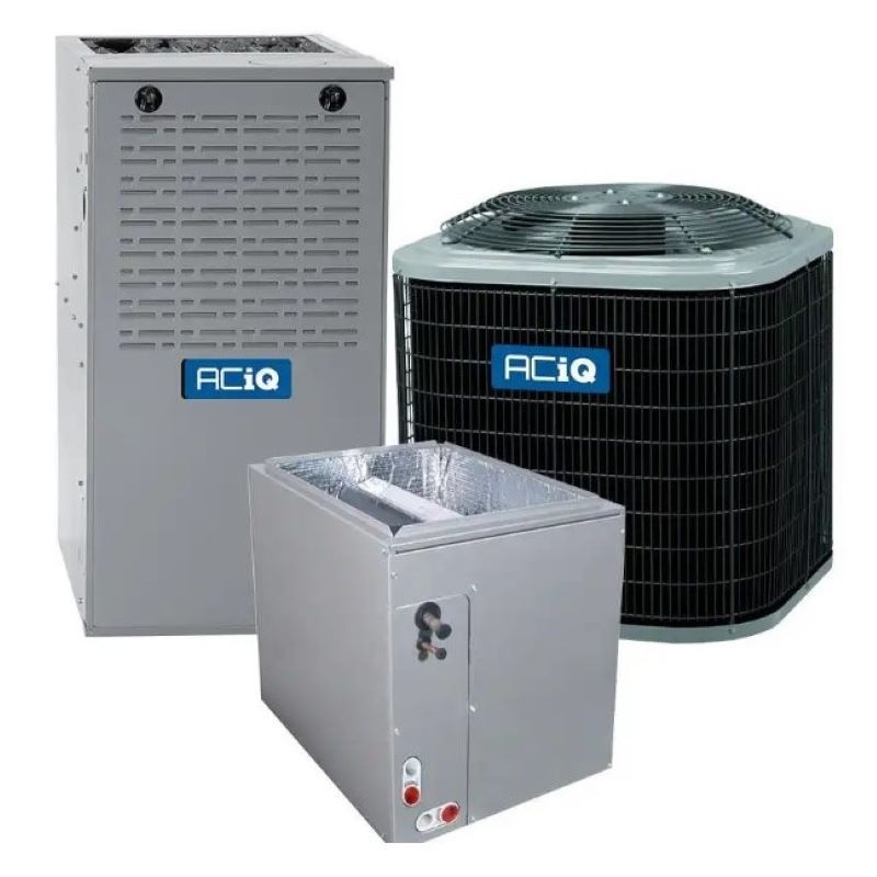 ACIQ 2 Ton 15 SEER2 80% AFUE 66,000 BTU ACIQ Gas Furnace and Heat Pump System - Multi-Positional | R454B