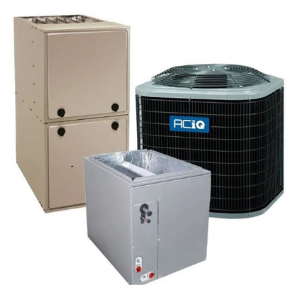 ACIQ 2 Ton 15 SEER2 92% AFUE 60,000 BTU Gas Furnace and Heat Pump System - Multi-Positional | R454B