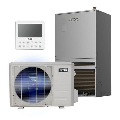 ACIQ 1.5 Ton 18.5 SEER2 High Efficiency Heat Pump Split System - R454B Inverter - Wall-Mounted