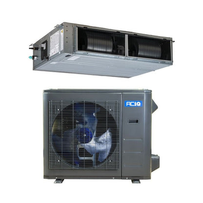 ACIQ 1.5 Ton 16.8 SEER2 High Efficiency Heat Pump Split System - R454B Inverter - Ceiling-Mounted