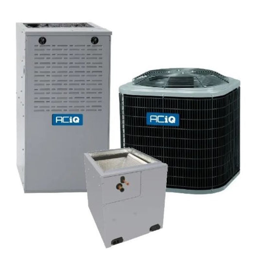 ACIQ 2 Ton 15.5 SEER2 80% AFUE 66,000 BTU Gas Furnace and Heat Pump System - Multi-Positional | R454B