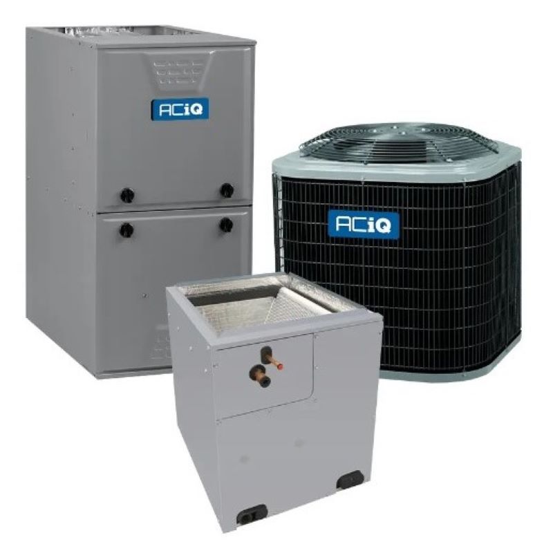 ACIQ 1.5 Ton 15 SEER2 96% AFUE 80,000 BTU ACIQ Gas Furnace and Heat Pump System - Multi-Positional | R454B