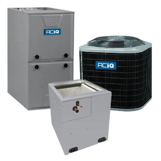 ACIQ 1.5 Ton 15 SEER2 96% AFUE 80,000 BTU ACIQ Gas Furnace and Heat Pump System - Multi-Positional | R454B