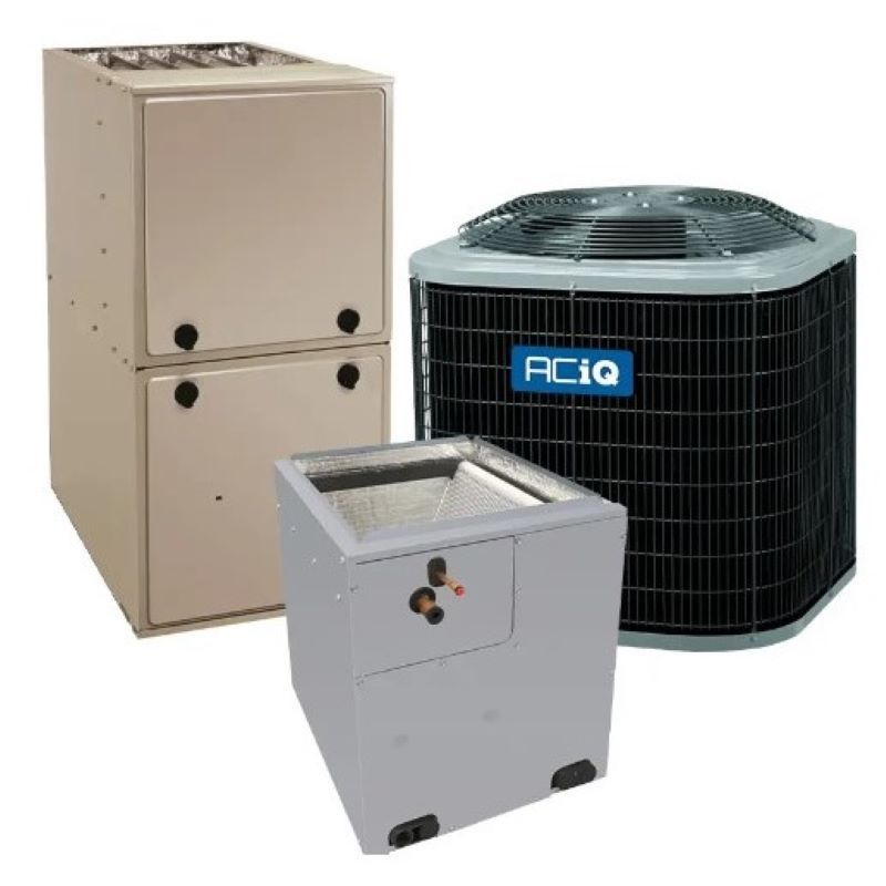 ACIQ 1.5 Ton 15.5 SEER2 92% AFUE 80,000 BTU ACiQ Gas Furnace and Heat Pump System - Multi-Positional | R454B