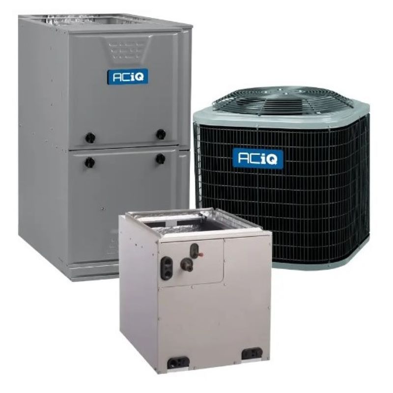 ACIQ 1.5 Ton 15.5 SEER2 96% AFUE 80,000 BTU ACIQ Gas Furnace and Heat Pump System - Multi-Positional | R454B