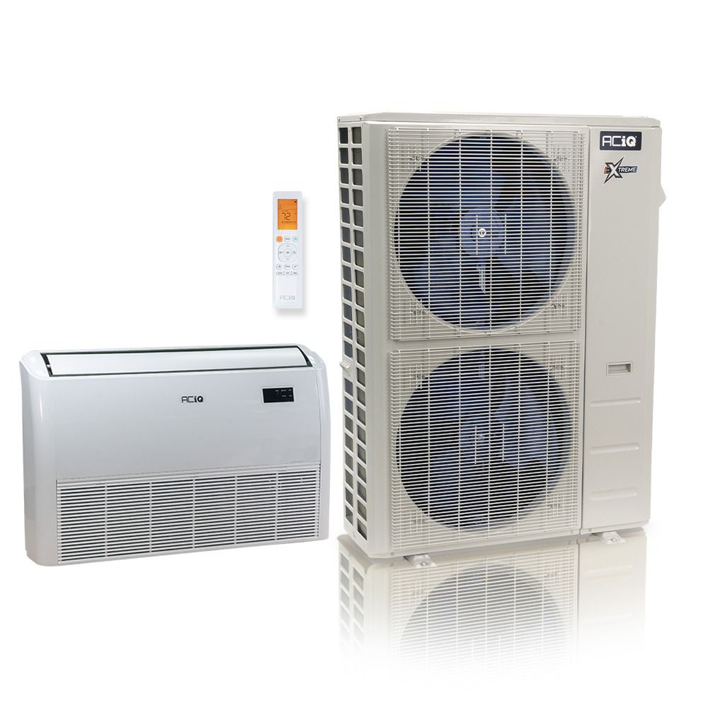 ACiQ 48,000 BTU 23 SEER ACiQ Single Zone Floor Mount Mini Split System | Extreme Series