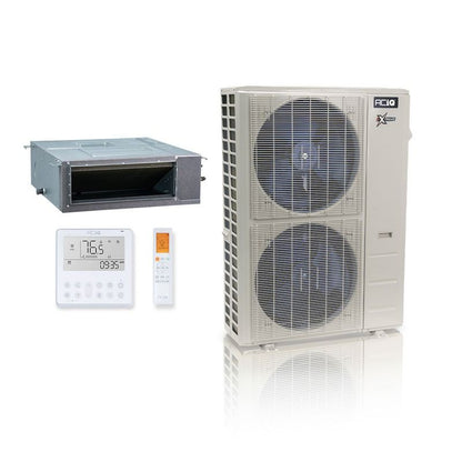 ACIQ 60,000 BTU 15.8 SEER2 ACIQ Single Zone Concealed Duct Mini Split System | Extreme Series - R454B | 230V