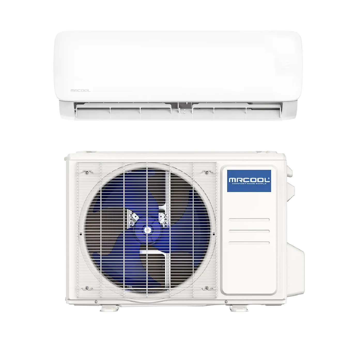 mrcool diy ezpro 5th gen 18k btu 20 seer2 mini split ac & heat pump wi-fi