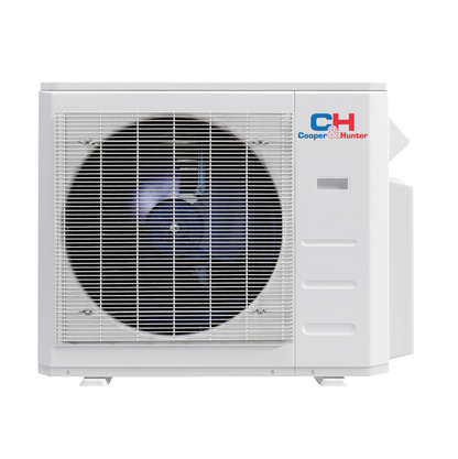 Cooper&Hunter 4-Zone Ducted Mini Split AC & Heat Pump 36000 BTU (6K+9K+12K+18K), Slim Duct Units, 230V