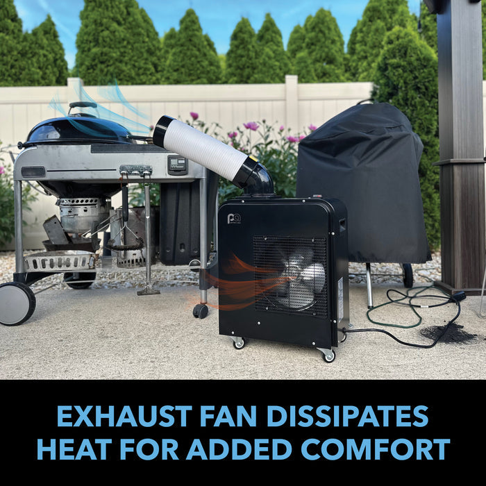 Perfect Aire 7,000 BTU Portable Indoor Outdoor Spot Cooler, No Installation Needed